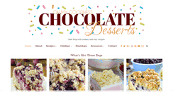Desktop Screenshot of omgchocolatedesserts.com